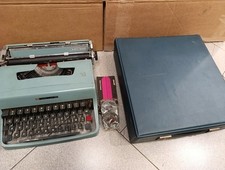 Antica Macchina Da Scrivere Olivetti Lettera 32 Con Valigia