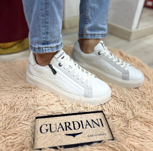 Sneakers uomo guardiani pelle