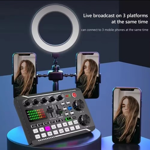 Live sound card f998 - dj,