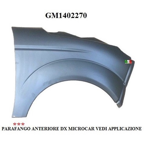 Parafango ant microcar mgo - dx,