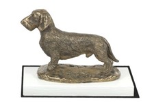 Bassotto - Statua Con Un Cane