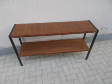 LIBRERIA PICCOLA SCAFALATURA  MODERNARIATO VINTAGE  FERRO LEGNO 95X26CM H 54