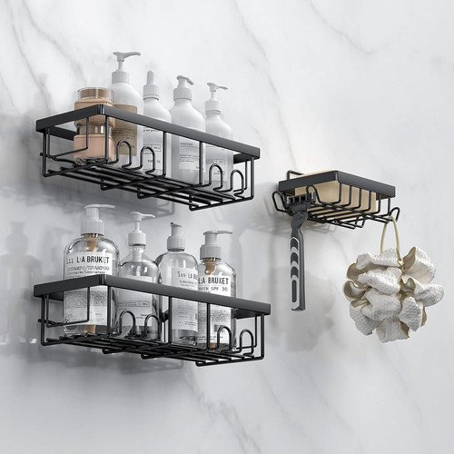 Pack nero porta sapone - pack, per