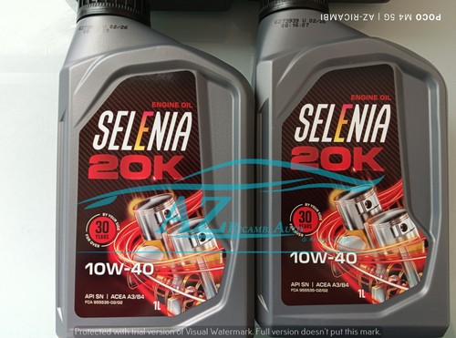 Olio motore litri selenia - motore, 4