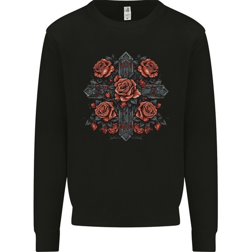 Maglione uomo con croce e - maglione,