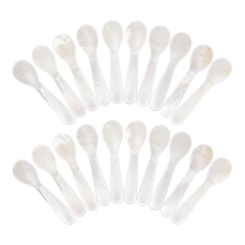 Pieces set caviar spoons - set,