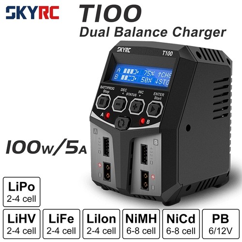 Skyrc t100 lipo - ac,