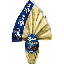 BACI PERUGINA Uovo di Pasqua 2025 Cioccolato Fondente Extra 70% con Sorpresa e 4