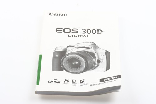 Canon eos 300d - manuale, di