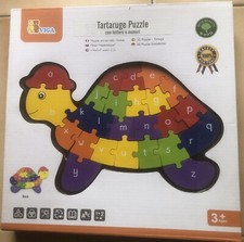 Gioco Puzzle 3d incastri tartaruga VIGA 24x16