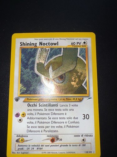 Pokémon shining noctowl - pokémon,