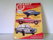 Markt für klassische Automobile und Motorräder. Sonderheft Nr. 4/1987 V.F. Verla