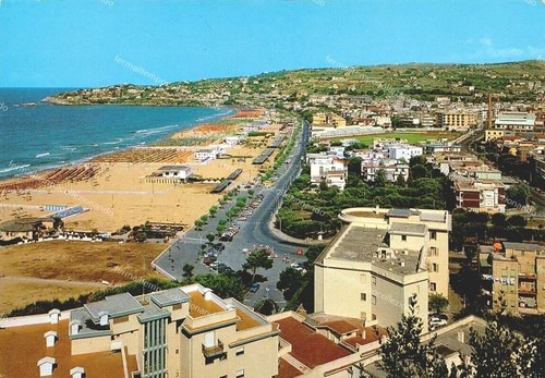 Dz14 cartolina gaeta spiaggia - dz14,
