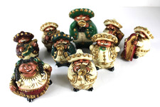 9x Statuette MARIACHI Messico