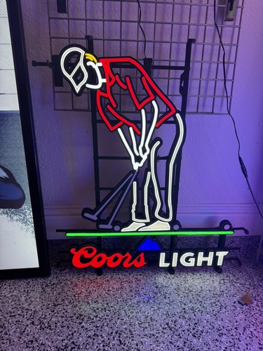 Insegna led coors light - led, golf