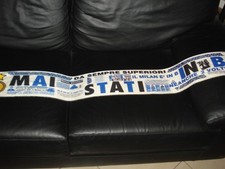SCIARPA SCARF ULTRAS INTER ANNI 90 MAI STATI IN B / MILANO SIAMO NOI SPLENDIDA
