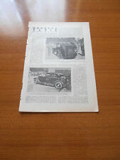 1934 IL CONGRESSO DEL CARBONE VEGETALE A NANCY GASSOGENO COMBUSTIBILE AUTO EPOCA