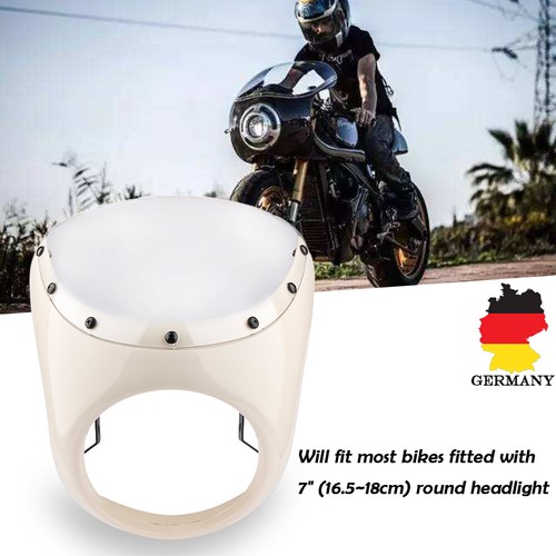 Carena faro moto maschera - faro, 7"