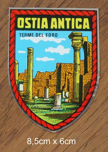 Adesivo ostia antica - adesivo,