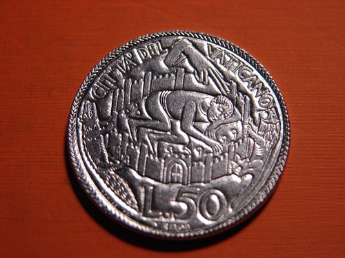Vatican lire 1975 - vatican., 50