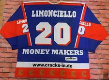 MAGLIA SHIRT TRIKOT ICE HOCKEY GHIACCIO MONEY MAKERS LIMONCIELLO 20 tg. 54