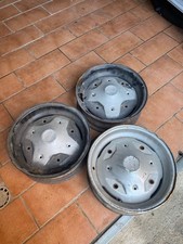 Cerchi in ferro da 12" 4 fori Fiat 126 1977-87 O Fiat 500 epoca