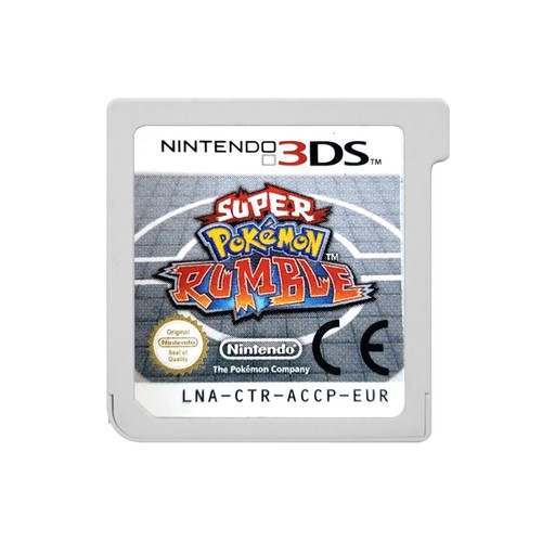 Super pokemon rumble 3ds - super,