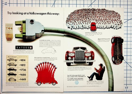 Pubblicità rivista volkswagen - pubblicità,
