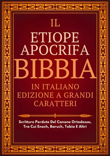 Bibbia apocrifa etiope - bibbia, in