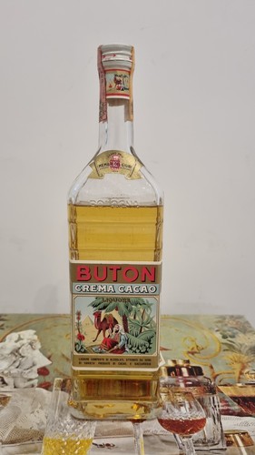 Crema cacao buton vintage anni - cacao,