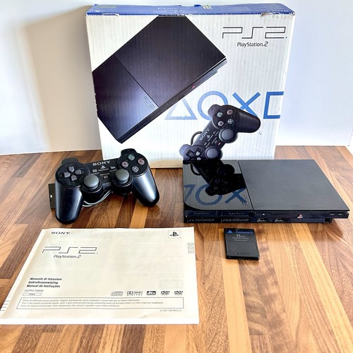 Playstation slim nera - nera, ps2