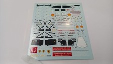 DEC236 Tameo Kits T340 decals Ferrari F2005 Schumacher Barrichello San Marino GP