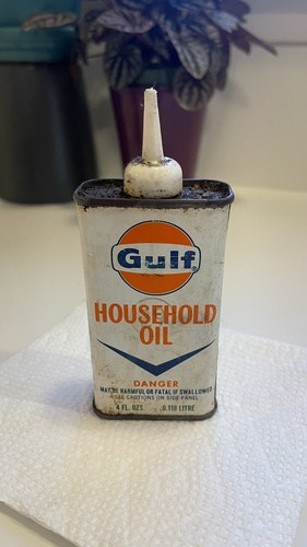 Lattina olio vintage - di,