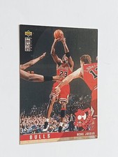 card upper deck 1996 Collector's choice scouting report Bulls M. JORDAN #324