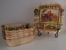 6 Vintage Pomerantz Parquet