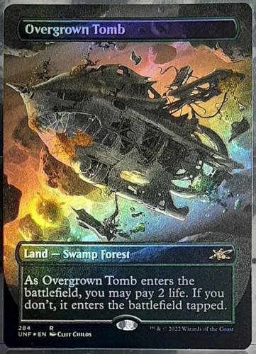 Mtg magic overgrown tomb foil - mtg,