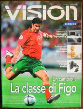Catalogo VISION SAMSUNG numero 3 ESTATE 2006 TV PLASMA LCD HD DVD MP3 LUIS FIGO