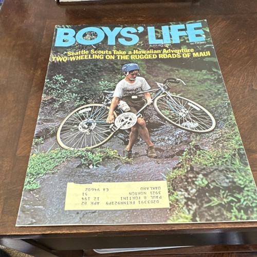 Boys life august 1982 - august,
