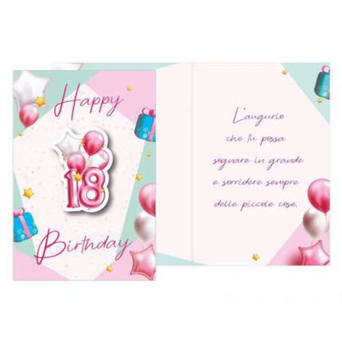 Biglietto auguri anni - auguri, 18