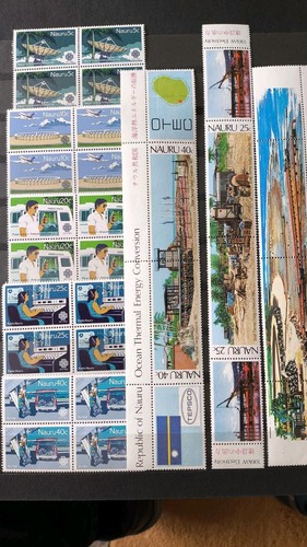 Nauru 1982 lot timbres wcy - timbres,
