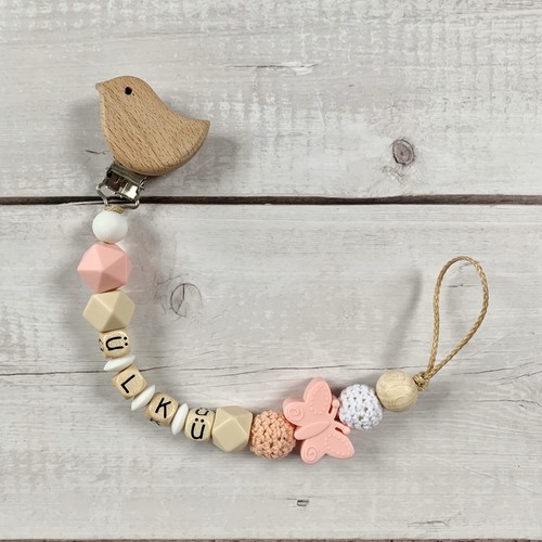 Nuckelkette name silicone wood - silicone,