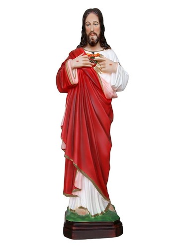 Statua sacro cuore gesù cm - statua,
