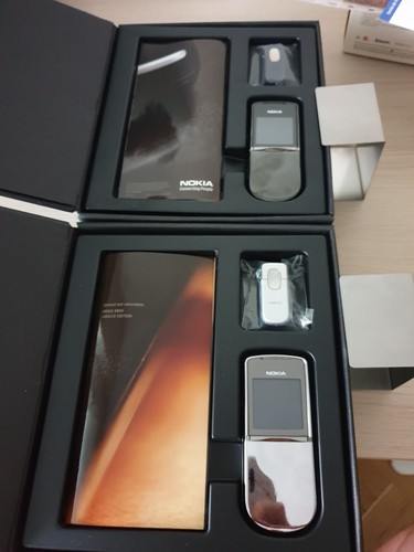 Nokia 8800 sirocco - nokia, silver
