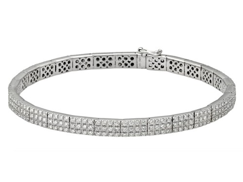 Bracciale tennis oro - tennis, in