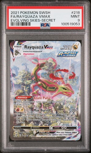 Rayquaza vmax 218 203 psa - vmax, 218/203