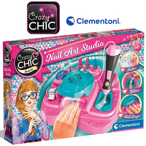 Crazy chic nail art - art, con