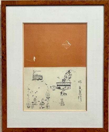 Gianfranco baruchello gravure - baruchello,