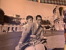 Poster Manifesto Cinema Vintage Film Vacanze Romane Audrey Hepburn -Gregory Peck