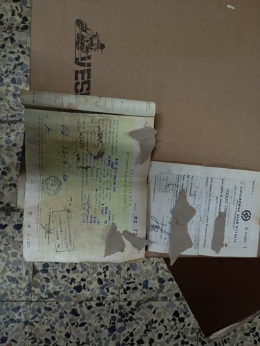 Libretto foglio - e,