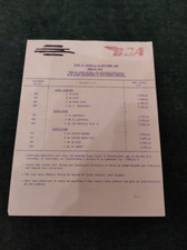 moto BSA  tarif 1965